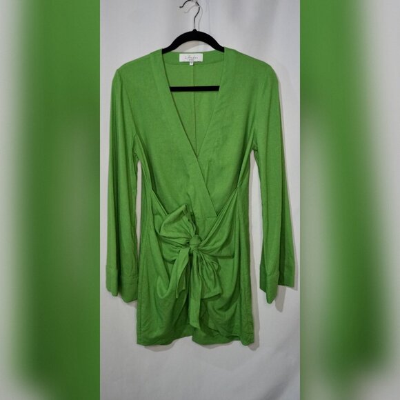 L'academie The Janiero Minidress - Lime - Size S - Picture 4 of 12